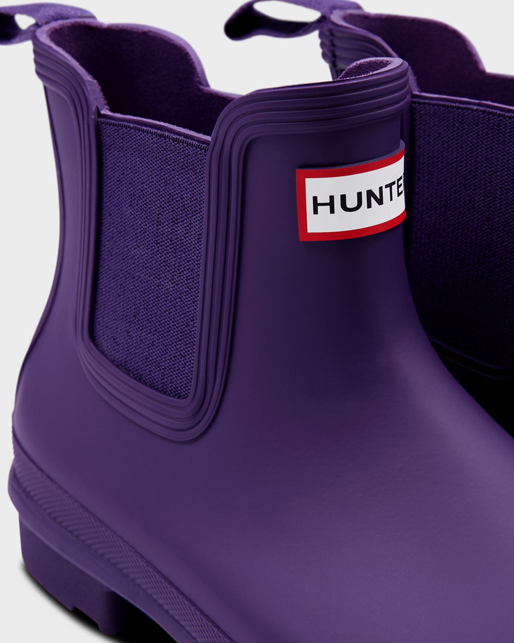 Chelsea Boots Dam - Hunter Original - Blå Lila - 182347-PZA